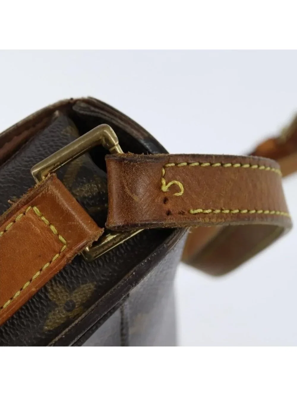 Authentic LOUIS VUITTON Monogram Saint Cloud GM Shoulder Bag M51242 LV - Picture 16 of 16